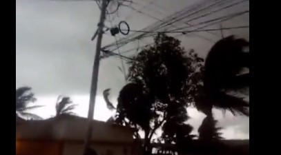 Imagen de la noticia: Municipio Cabimas: Tromba marina causa daños menores a varias viviendas