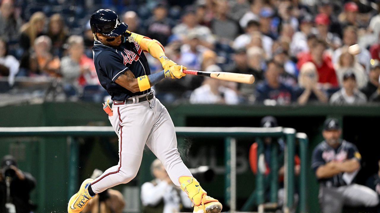 Imagen de la noticia: Ronald Acuña Jr. logró el 40-40 y estableció nuevo récord