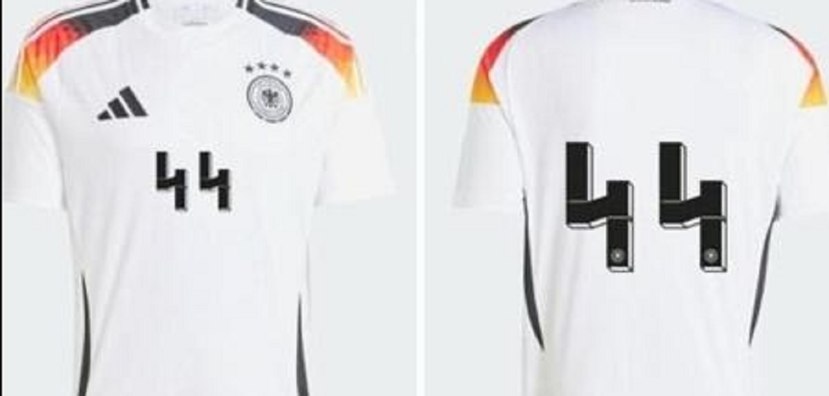 Imagen de la noticia: Alemania cambia el diseño de sus camisas por parecerse a los símbolos nazis