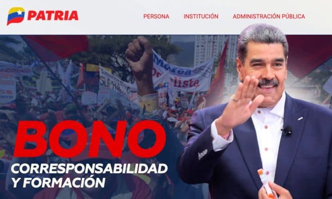 Imagen de la noticia: Gobierno de Maduro inicia pago del bono de Corresponsabilidad y Formación a la nómina especial del Estado