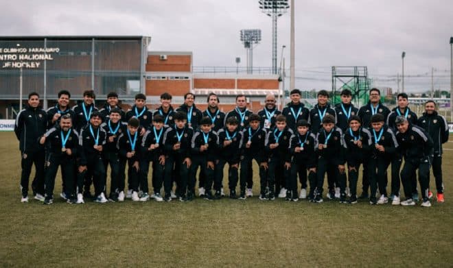 Imagen de la noticia: La Vinotinto sub 15 se colgó el bronce en la Liga Evolución