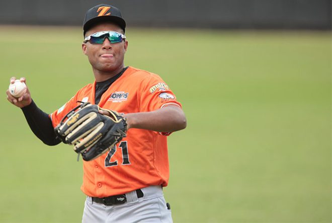 Imagen de la noticia: Jackson Chourio podría ver acción con la franela de las Águilas del Zulia en la presente temporada