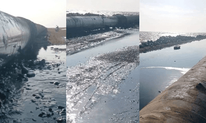 Imagen de la noticia: Denuncian derrame petrolero por más de 40 kilómetros en Paraguaná