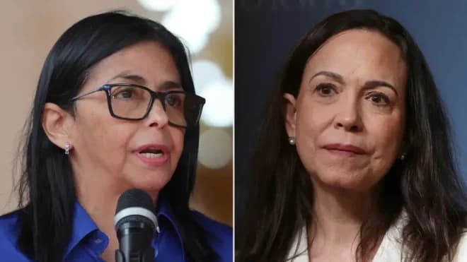 Imagen de la noticia: El ofrecimiento de María Corina a Delcy Rodríguez