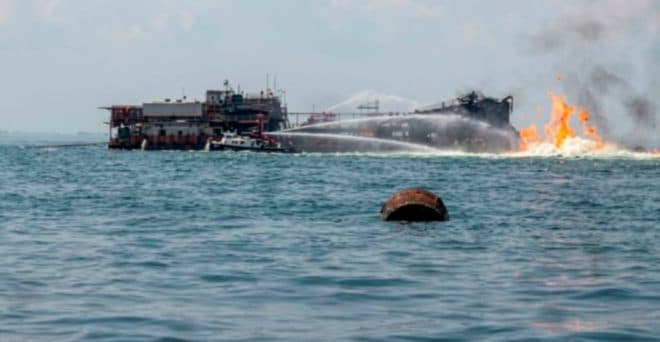 Imagen de la noticia: PDVSA informa sobre explosión en la Planta de Compresión Lamarga: Se reportan seis heridos