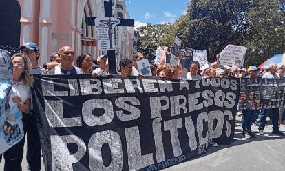 Imagen de la noticia: Convocan a marcha silenciosa en Caracas para exigir protección de presos por el gobierno