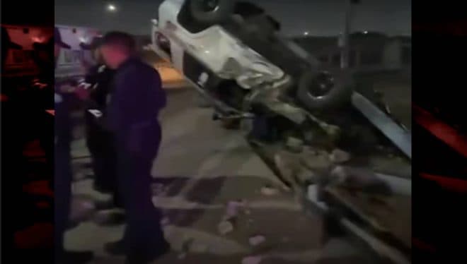 Imagen de la noticia: Accidente en la avenida La Limpia la madrugada de este lunes
