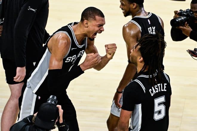 Imagen de la noticia: Wembanyama lanza una advertencia a los Knicks: «No hemos terminado»