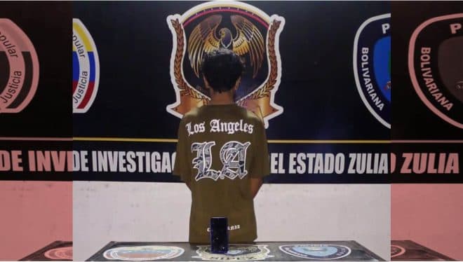 Imagen de la noticia: Detenido en Maracaibo sujeto que amenazaba a su expareja con publicar videos íntimos