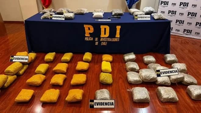 Imagen de la noticia: Ocultaban millonario cargamento de droga en viviendas improvisadas: caen venezolano y sus cómplices