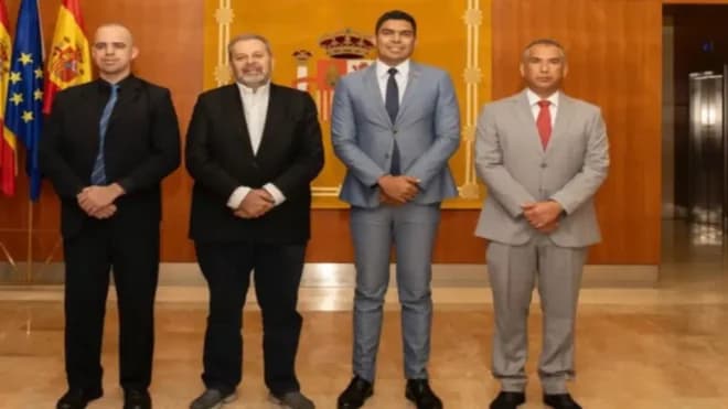 Imagen de la noticia: Timoteo Zambrano aterriza en Madrid para asumir la jefatura diplomática venezolana
