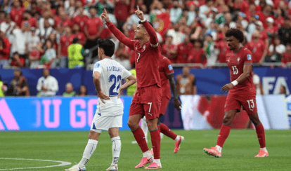Imagen de la noticia: Mundial 2026: Cristiano se reivindica con 2 goles y Portugal suma su primera victoria