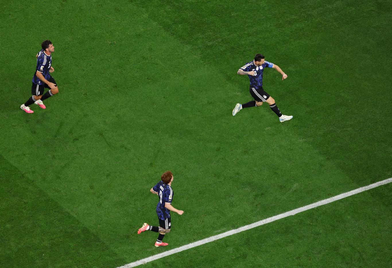 Imagen de la noticia: Mundial 2026: Argentina hizo dos goles de tiro libre y le ganó con comodidad a Jordania