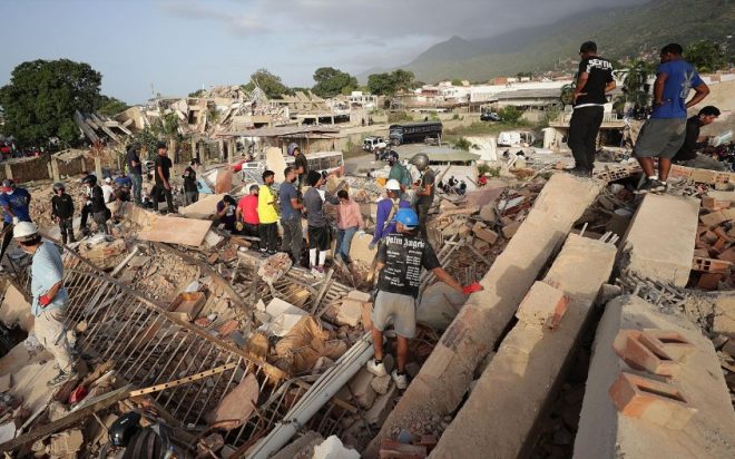Imagen de la noticia: OMS: Aumenta riesgo de brote de enfermedades en Venezuela tras terremotos