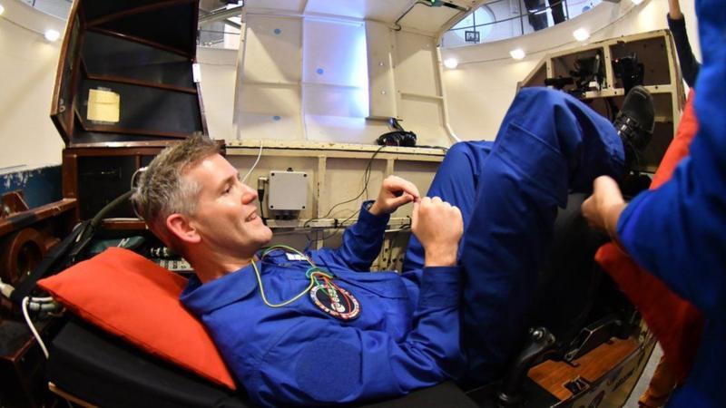 Imagen de la noticia: El parastronauta que entrena para ser la primera persona con una discapacidad en ir al espacio