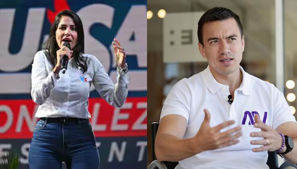 Imagen de la noticia: Ecuador tendrá segunda vuelta electoral entre el presidente Noboa y la correísta González