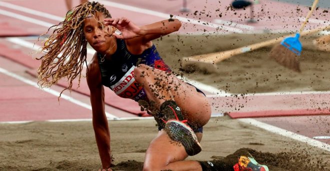 Imagen de la noticia: Yulimar Rojas arranca con fuerza en Tokio y se mete en la final del Salto Triple