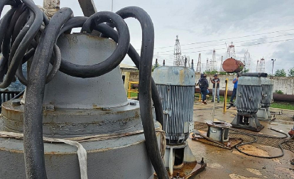 Imagen de la noticia: Gobernación del Zulia e Hidroven rehabilitan la estación de bombeo F-10 en Lagunillas