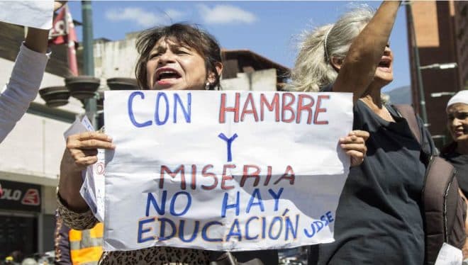 Imagen de la noticia: Gremios educativos en Venezuela activan plan de lucha por salarios dignos