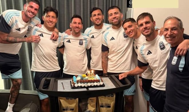 Imagen de la noticia: Messi hace historia en su cumpleaños 39: el máximo goleador de los Mundiales sigue imparable