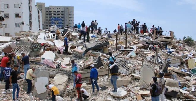 Imagen de la noticia: Nuevo balance oficial de las autoridades tras el doble sismo en Venezuela