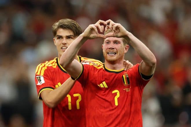 Imagen de la noticia: Mundial 2026: Bélgica golea a Nueva Zelanda y clasifica a dieciseisavos con doblete de Trossard